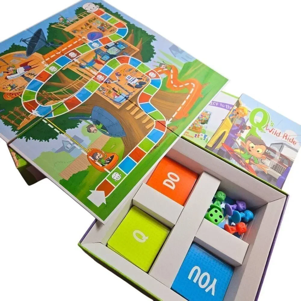 EQtainment Q's Race to the Top Educational Board Game 150 Questions & Actions